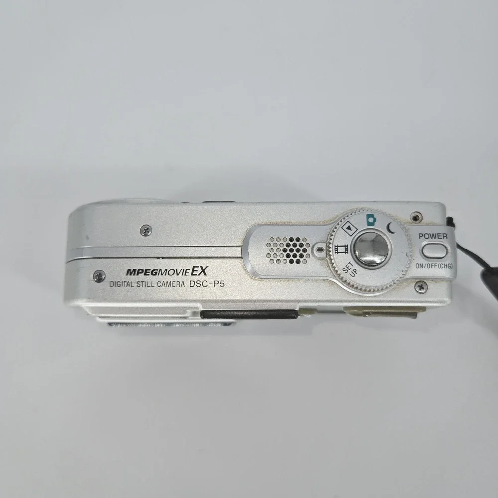 Sony Cyber-shot DSC-P5 3.2MP Digital Camera Japan 423239 6X Zoom Stick Untested